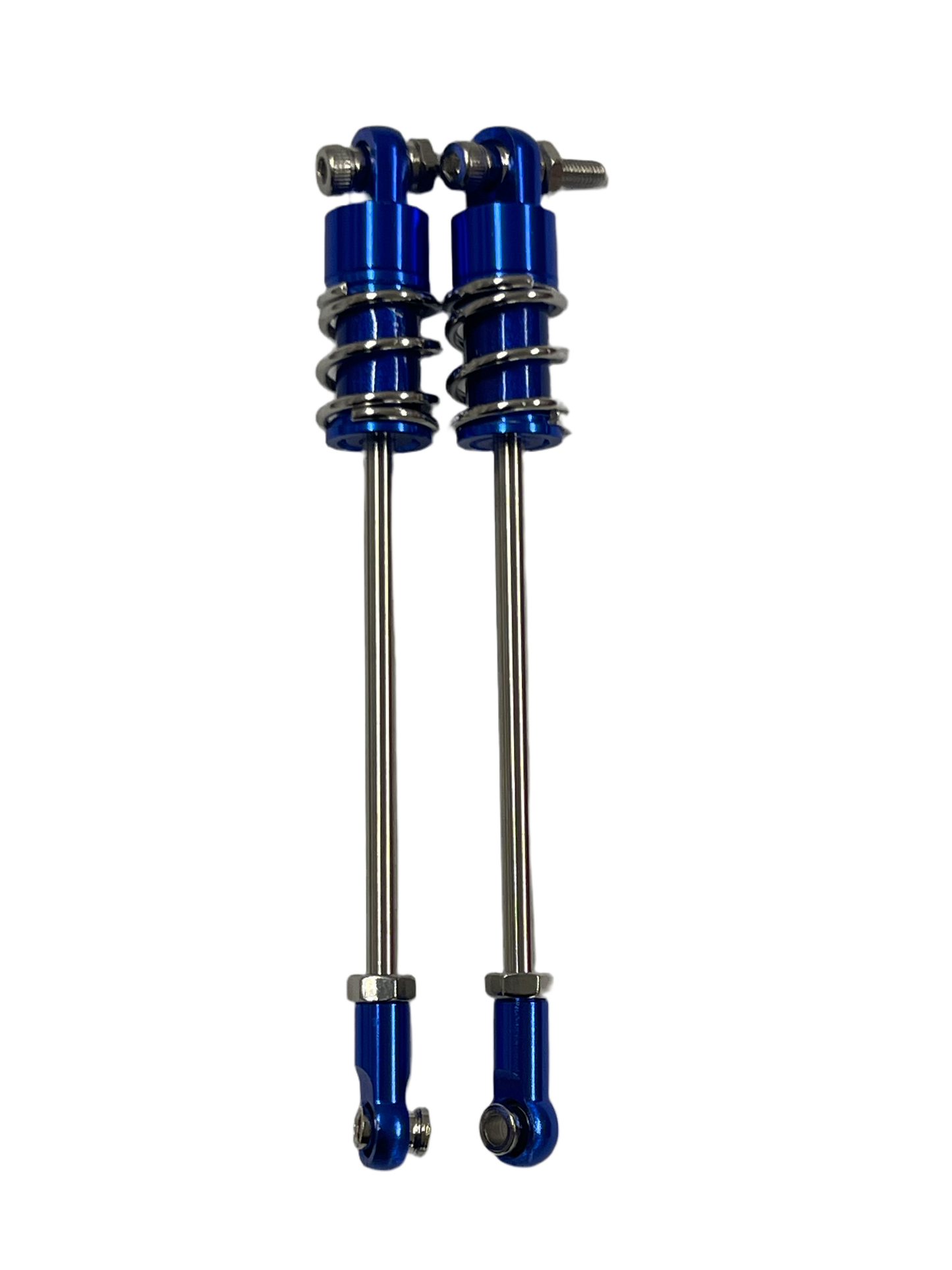 Rear Solid Shocks Chrome Springs