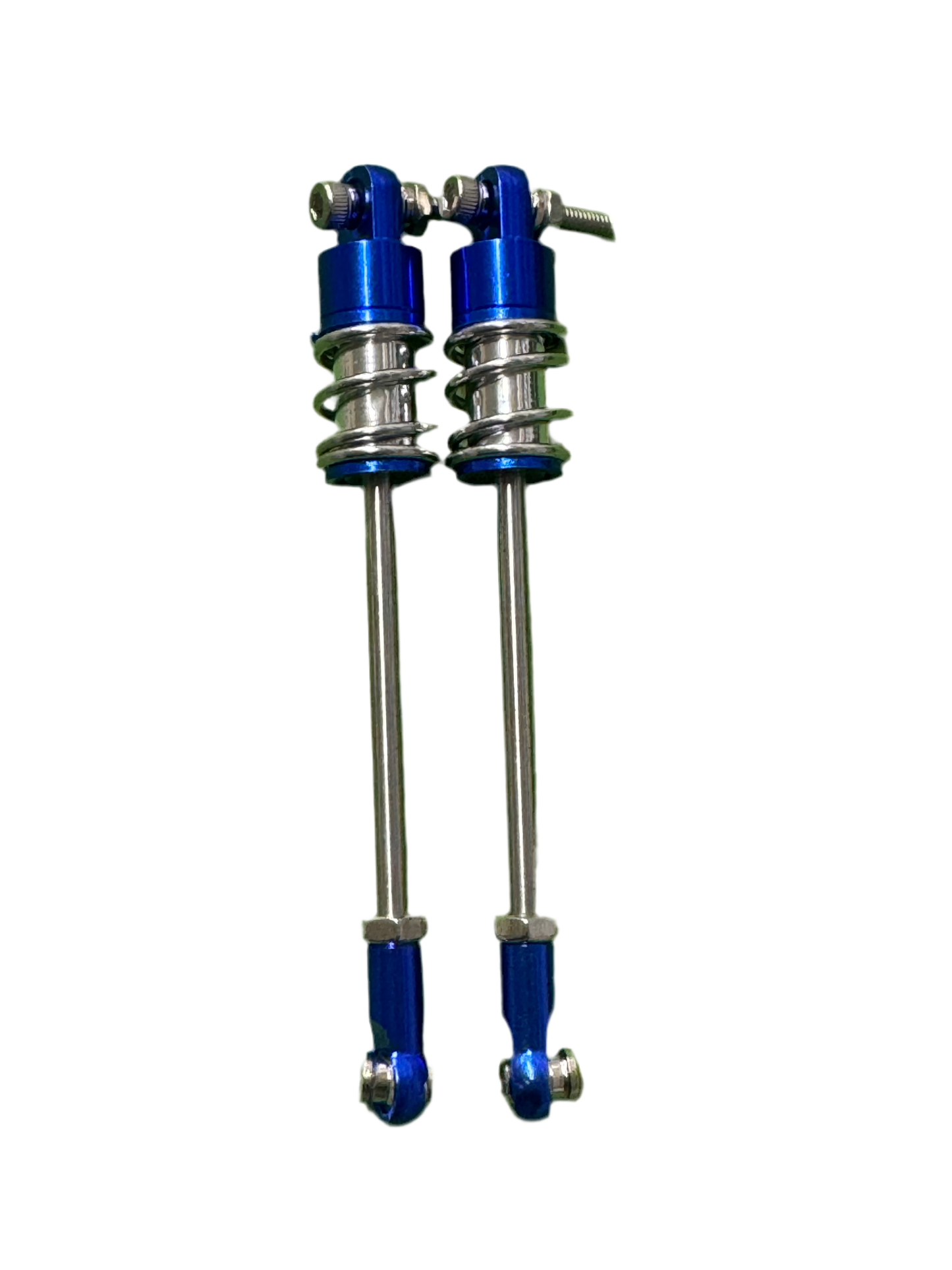 Rear Solid Shocks Chrome Springs