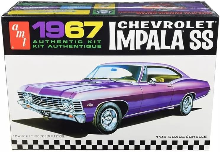 AMT 1/25 Scale 1967 Impala SS Model Kit