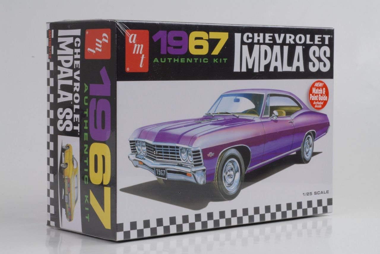 AMT 1/25 Scale 1967 Impala SS Model Kit