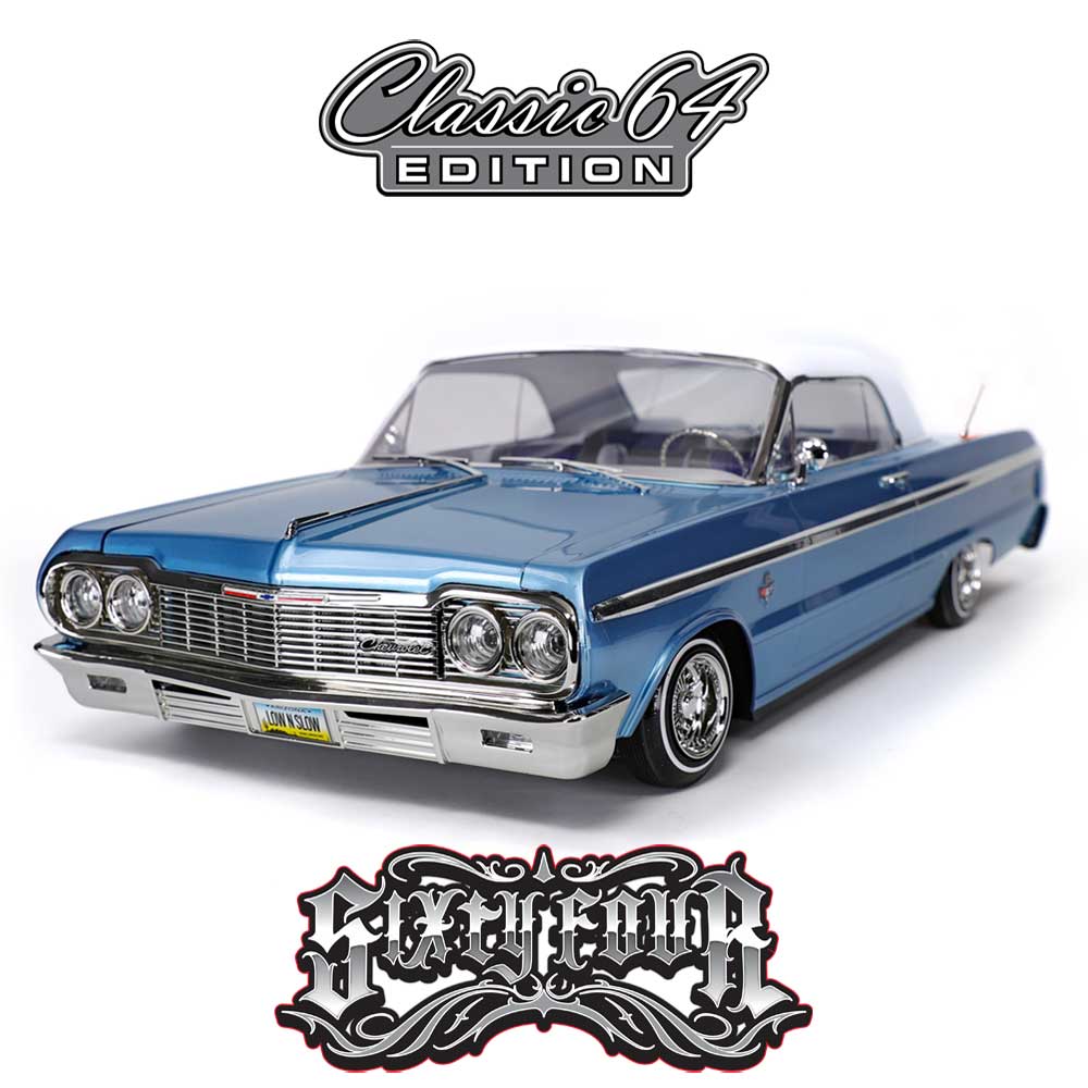 Redcat Racing 1/10th 1964 Chevrolet Impala Hopping Lowrider Light Blue & White RER32894