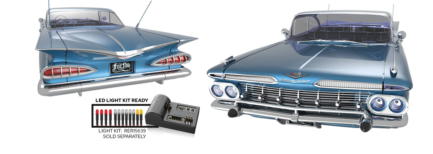 Redcat FiftyNine Classic Edition RC Car - 1:10 1959 Chevrolet Impala Hopping Lowrider RER15391