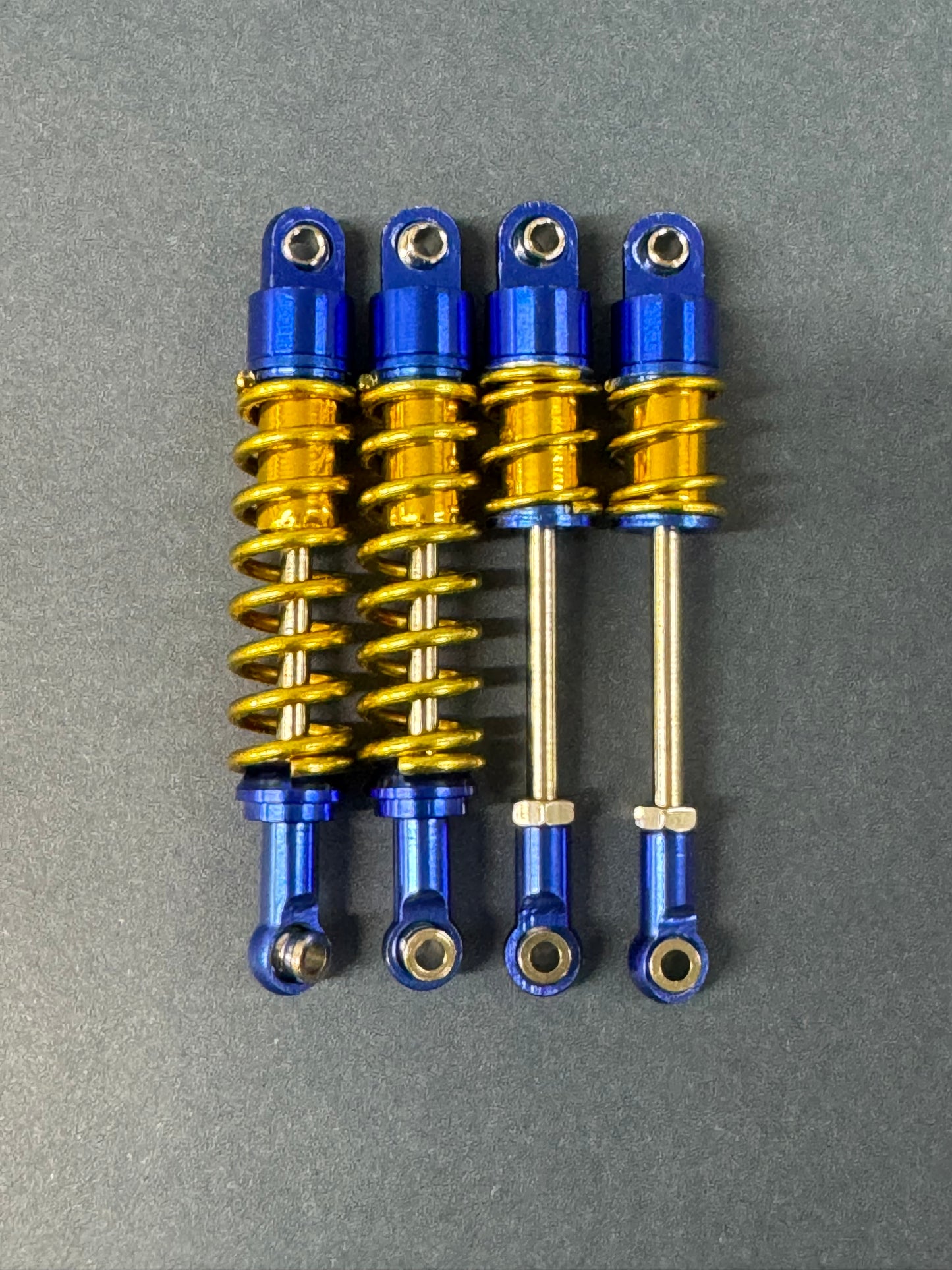 Skunks Hobbies Hopper Shocks Solid Rears Gold Spring