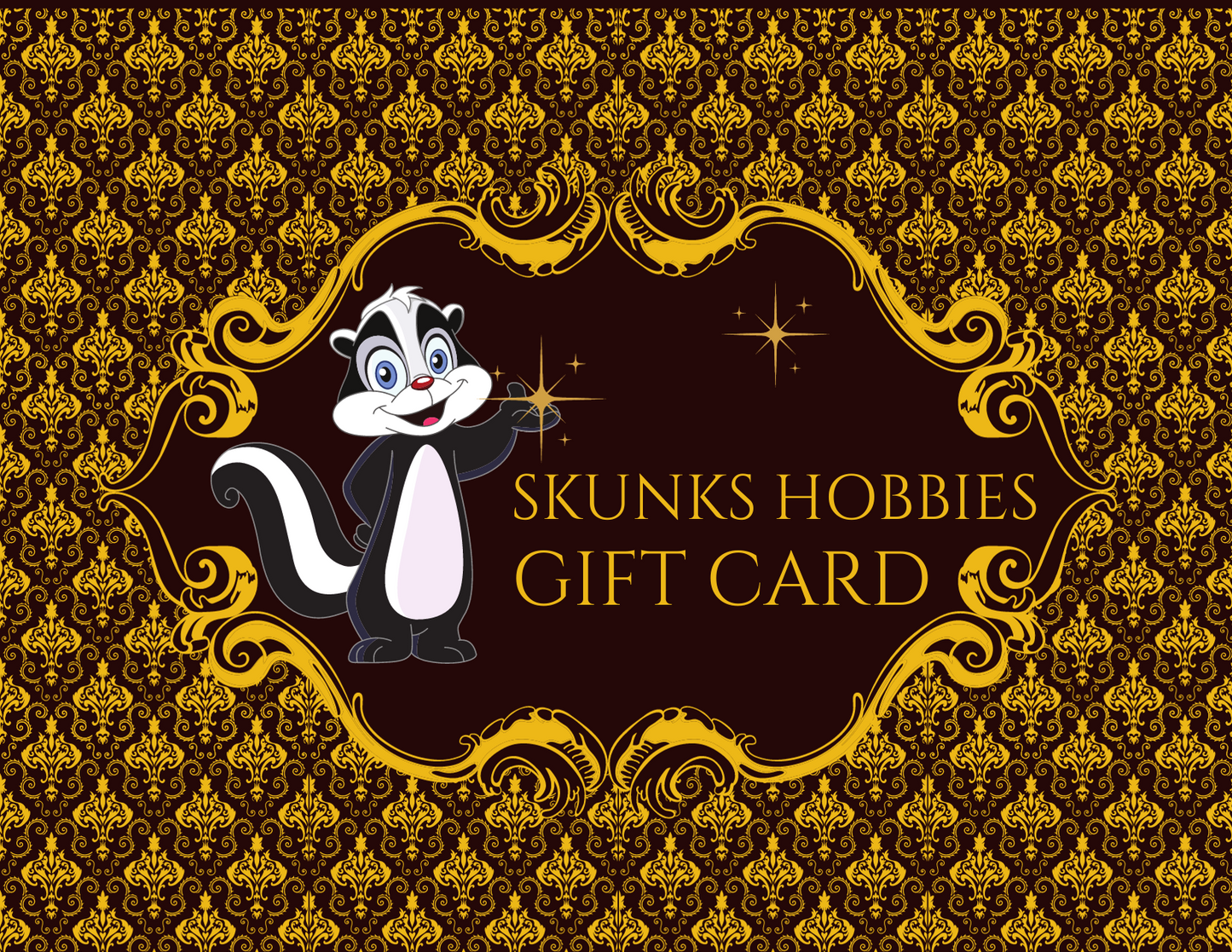 Skunks Hobbies Gift Card