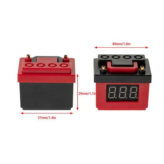 Simulation Battery Low Voltage Alarm