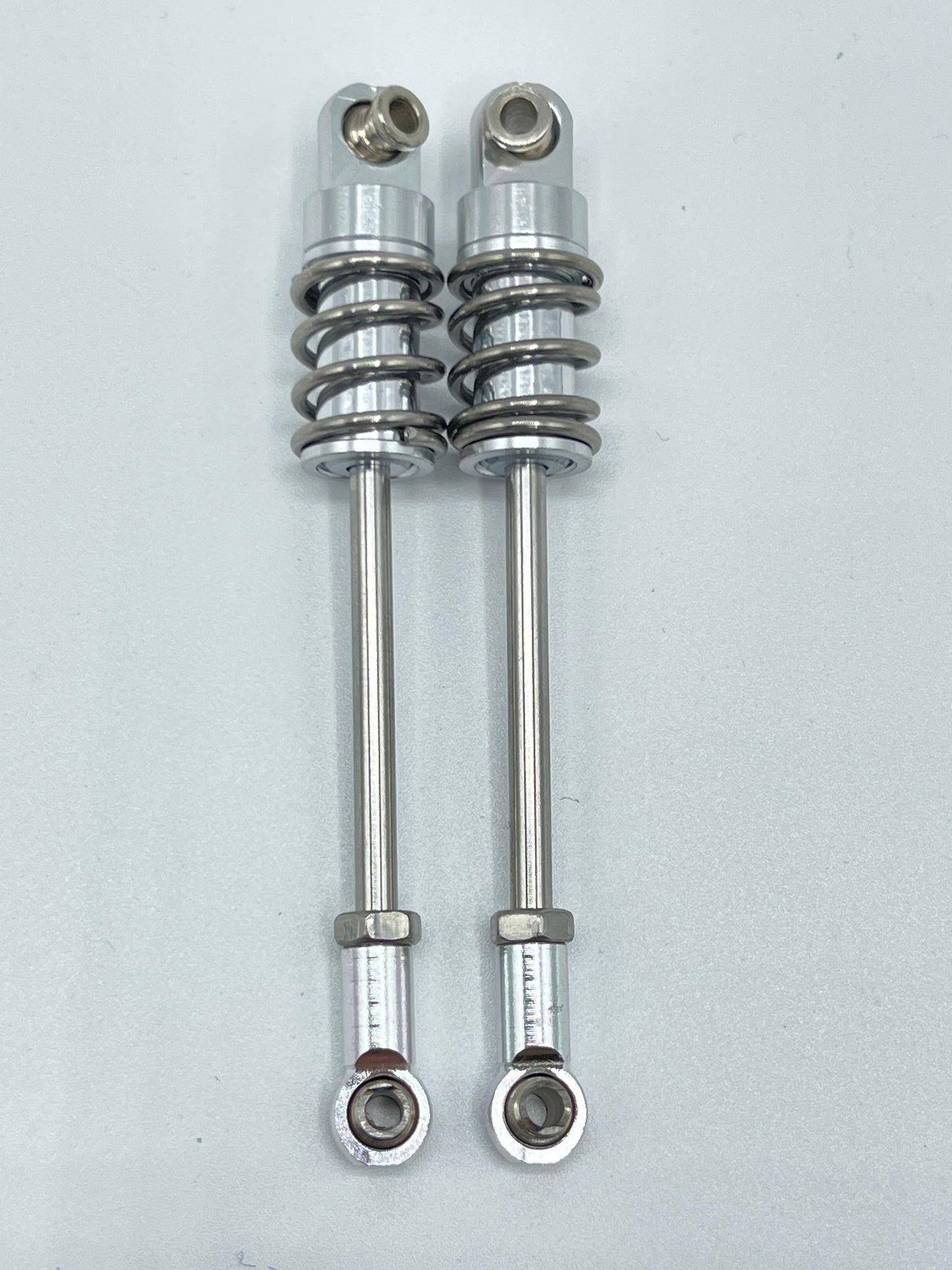 Rear Solid Shocks Chrome Springs