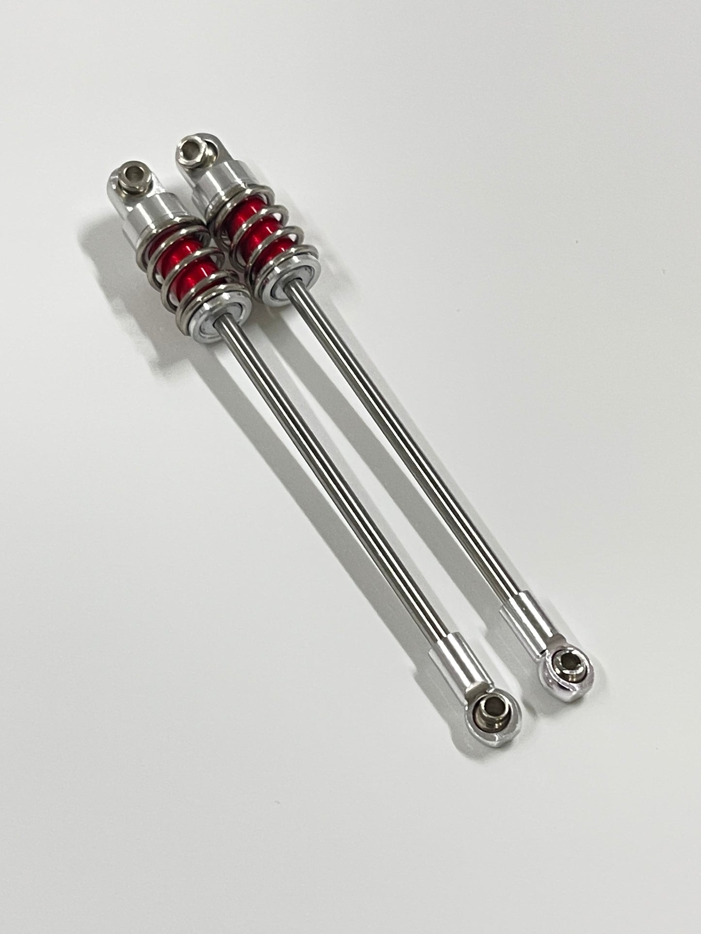 Rear Solid Shocks Chrome Springs