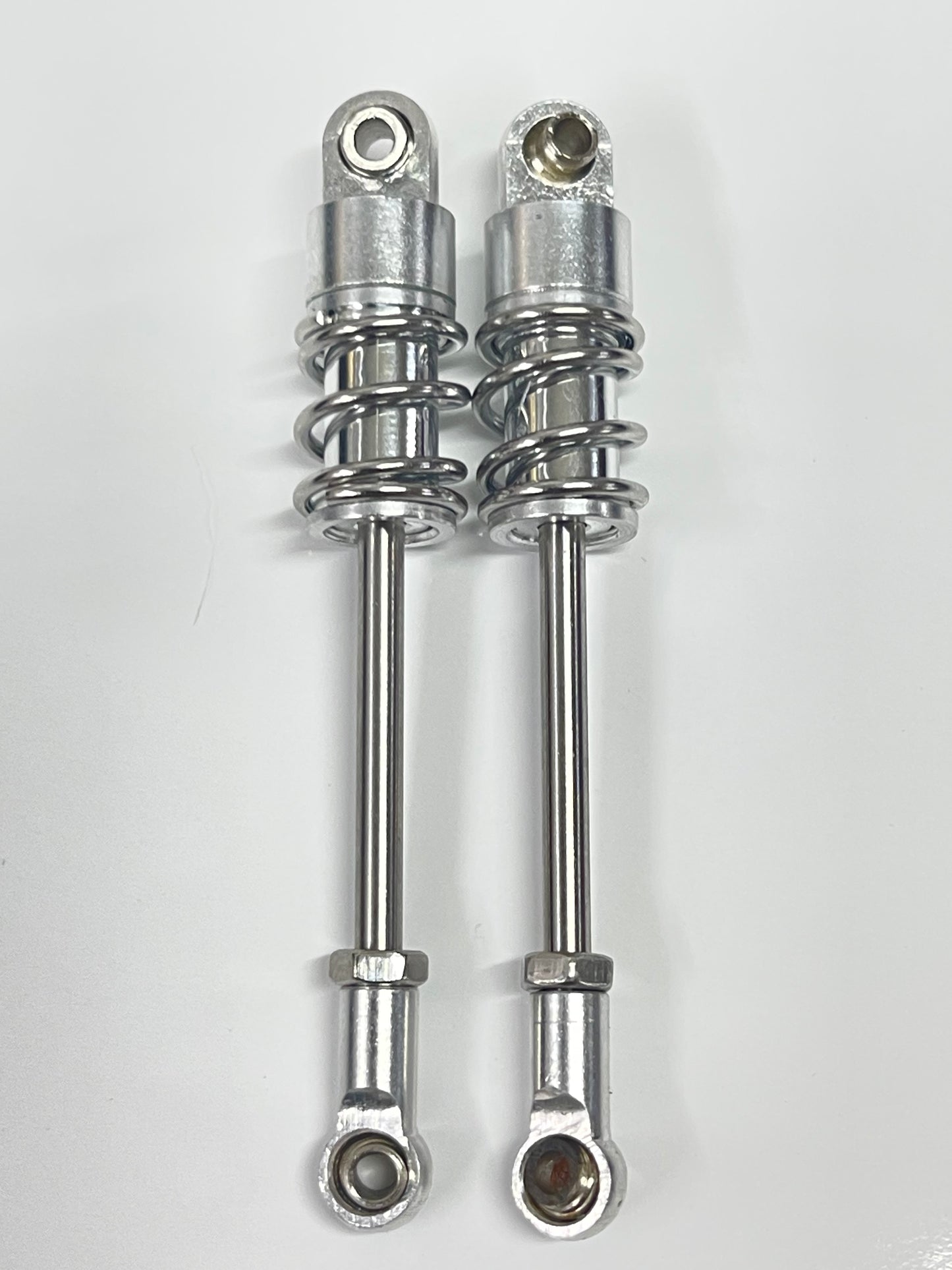 Rear Solid Shocks Chrome Springs