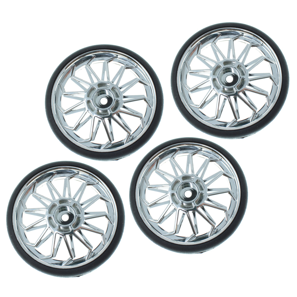 Chrome 26” Wheel & Tire Combo Kit(3 Styles)