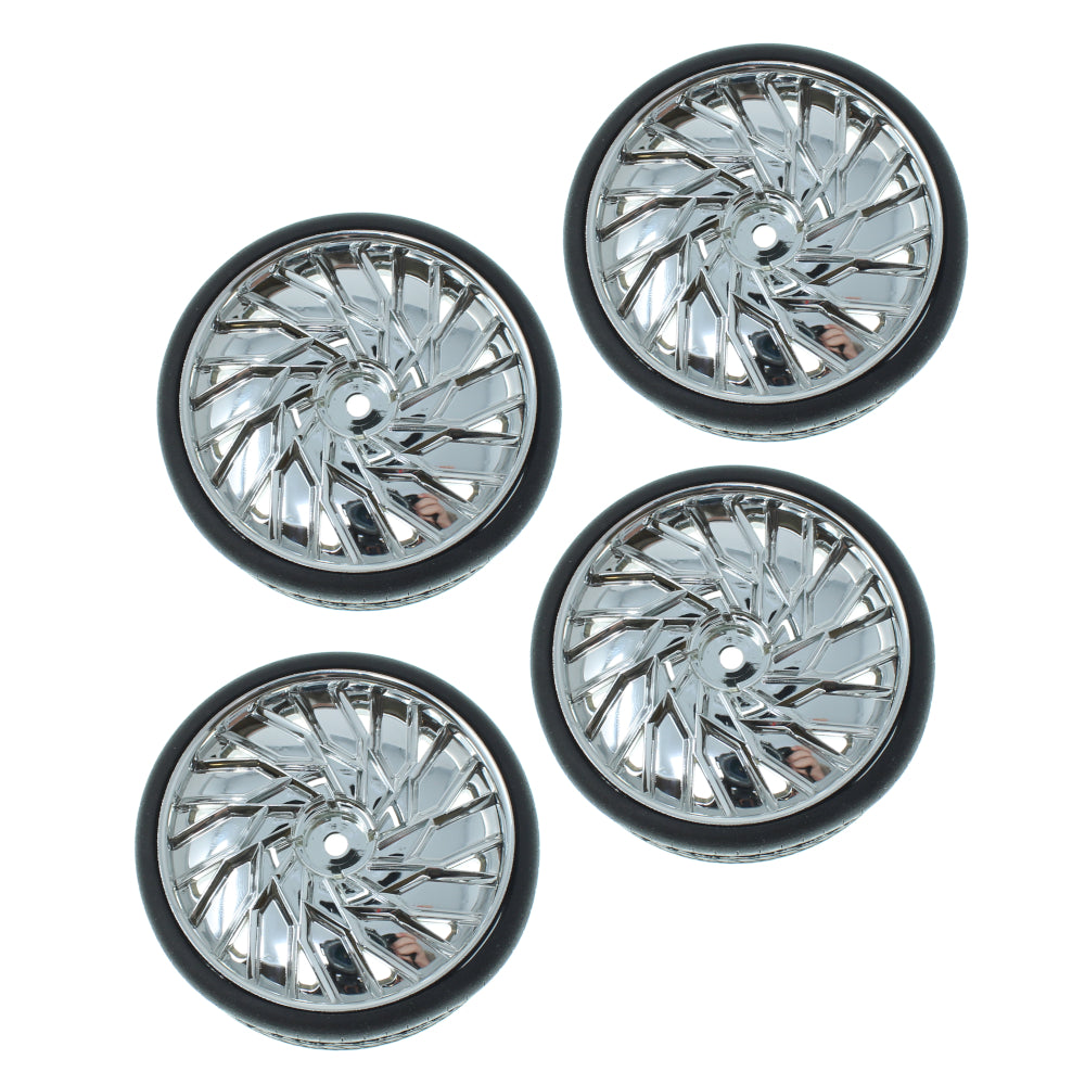 Chrome 26” Wheel & Tire Combo Kit(3 Styles)