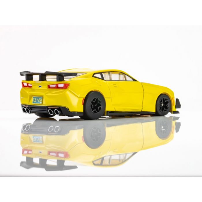 AFX 2021 Chevy Camaro 1LE Shock Yellow HO Scale Slot Car 22075 AFX22075