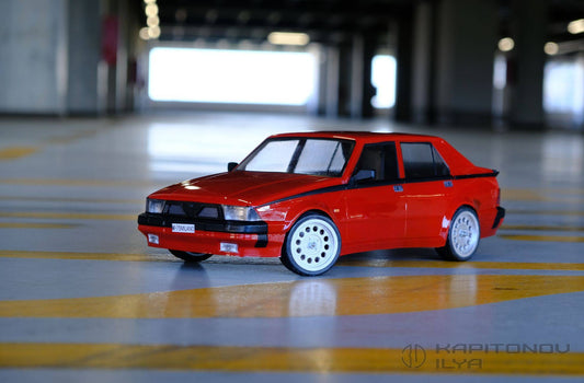 Alfa Romeo 75 RC body replica 1:10 Lexan