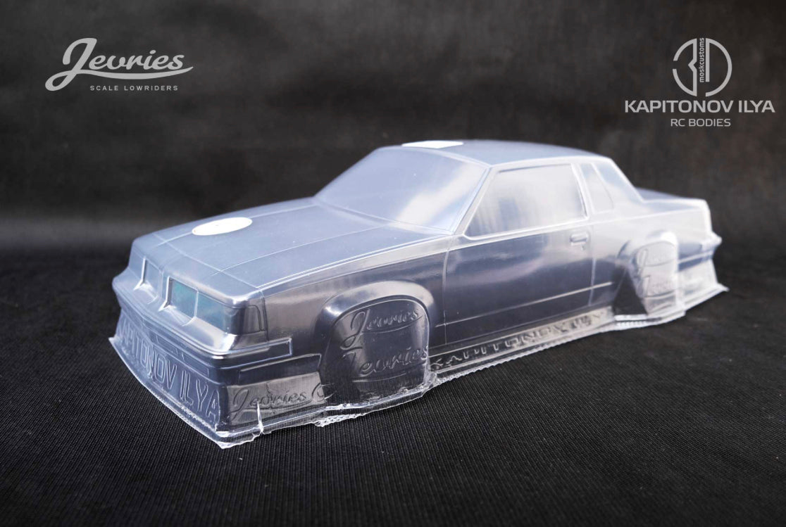 Oldsmobile Cutlass RC body Lowrider 1:10