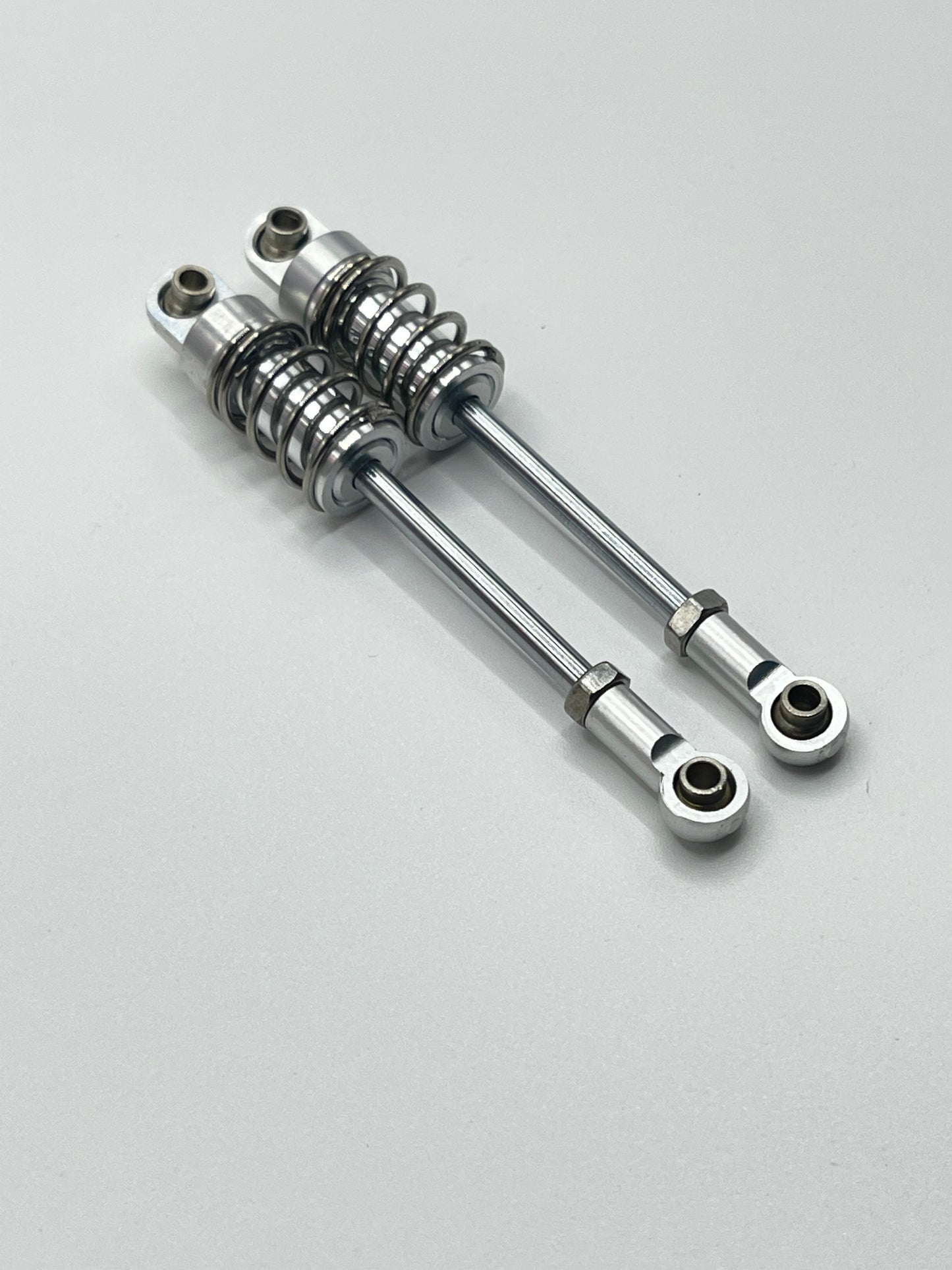 Rear Solid Shocks Chrome Springs