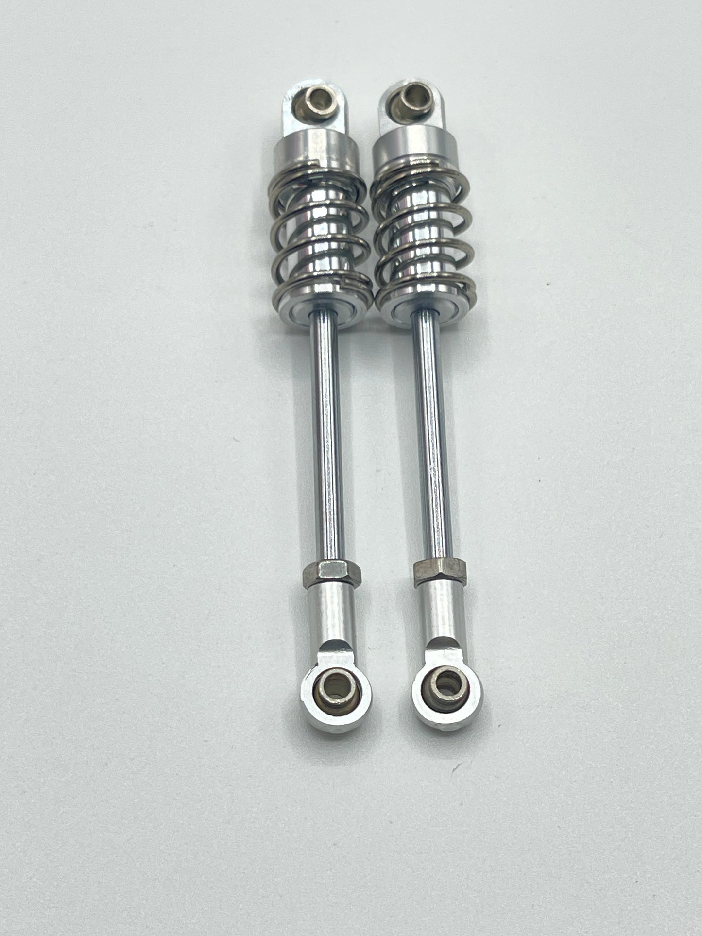 Rear Solid Shocks Chrome Springs