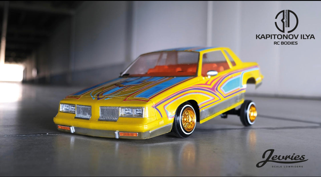 Oldsmobile Cutlass Supreme RC body Lowrider 1:10