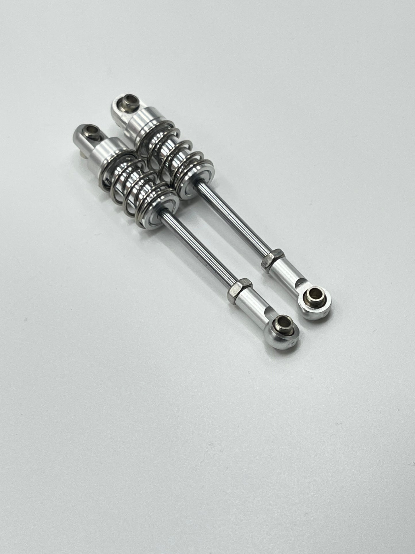 Rear Solid Shocks Chrome Springs