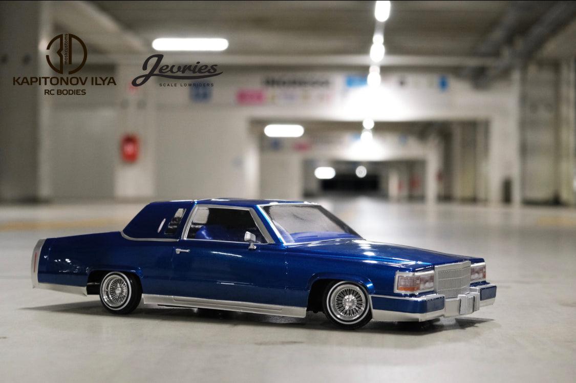 Cadillac Brougham Coupe RC body Lowrider 1:10