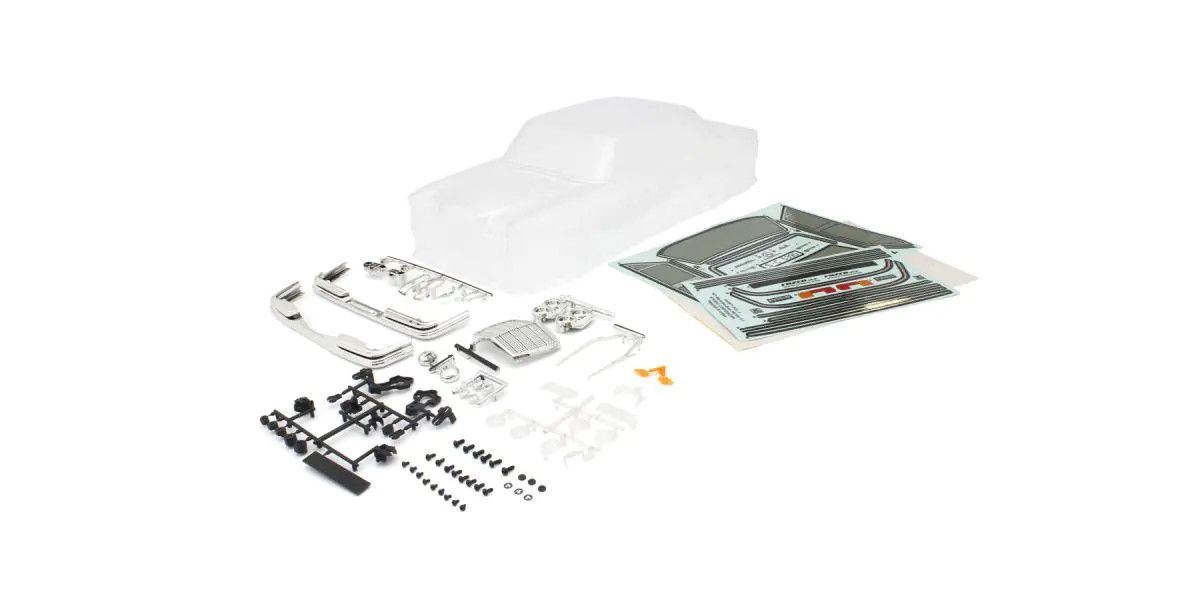 FAB713 Clear Mercedes-Benz 300 SEL 6.3 Non-Decoration Body Set