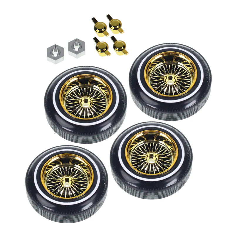 Redcat Racing Gold Wire Wheels RER33013