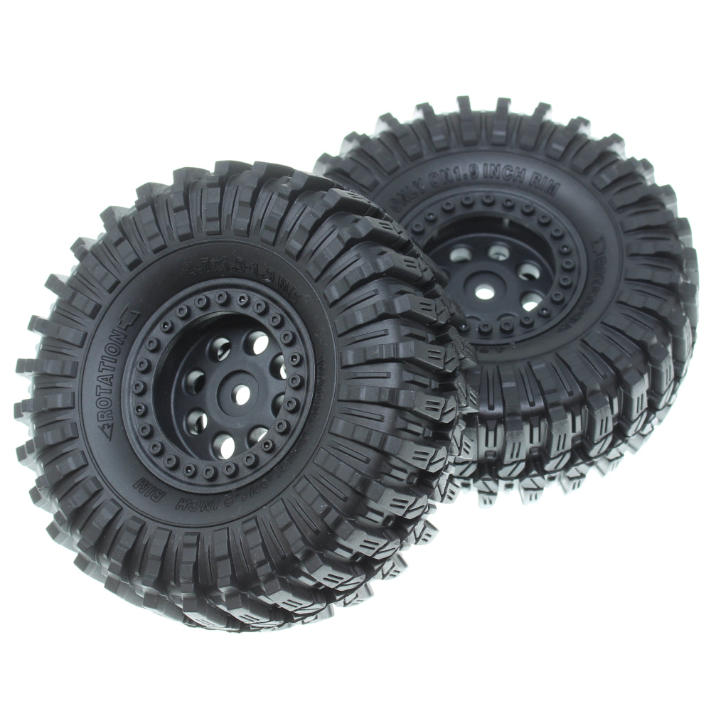 Pre-Mounted MT-9 Mud Terrain Tire on beadlock wheels (1pr)