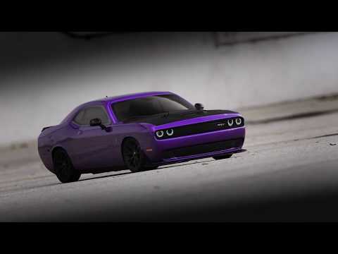 1/10 Scale Radio Controlled Electric Powered 4WD FAZER Mk2 FZ02L Series readyset DODGE Challenger SRT Hellcat Plum Crazy Purple 34415T1C