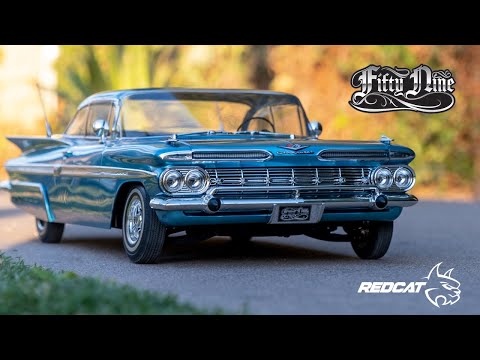 Redcat FiftyNine Classic Edition RC Car - 1:10 1959 Chevrolet Impala Hopping Lowrider RER15391