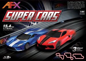 AFX22032 Super Cars HO Slot Car Set