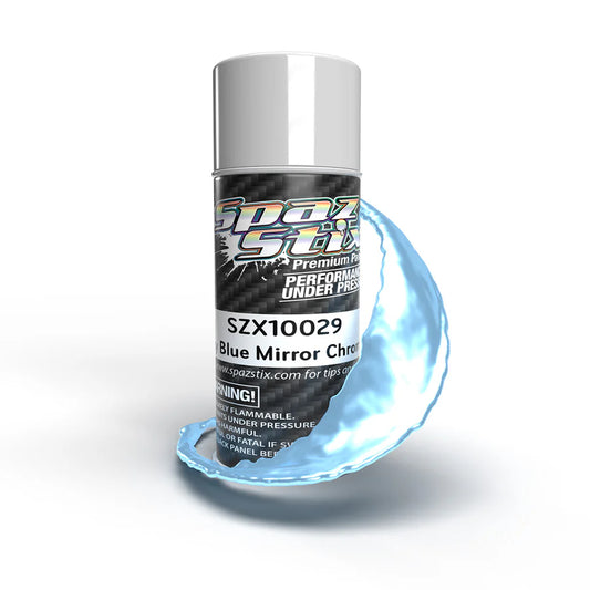 SKY BLUE MIRROR CHROME AEROSOL PAINT, 3.5 oz CAN SZX10029