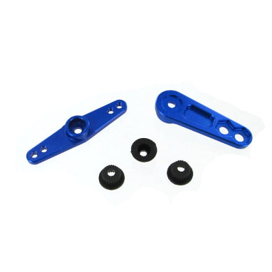 050023 1/5th Servo Horns Aluminum Blue