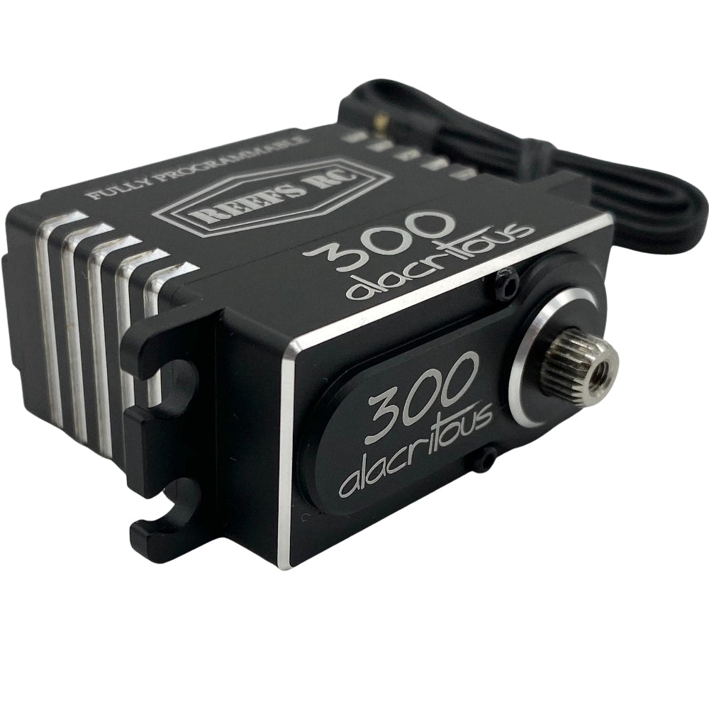 300 Alacritous (Lightning Fast) Programmable High Speed Brushless Servo