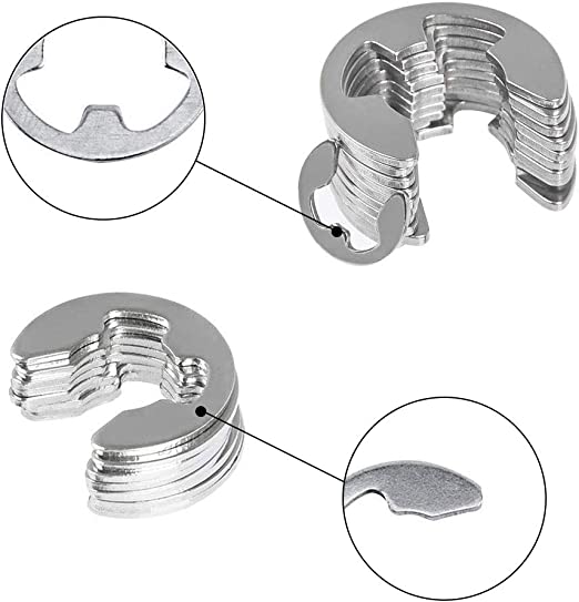 E-Clip Circlip Ring 304 Stainless Steel