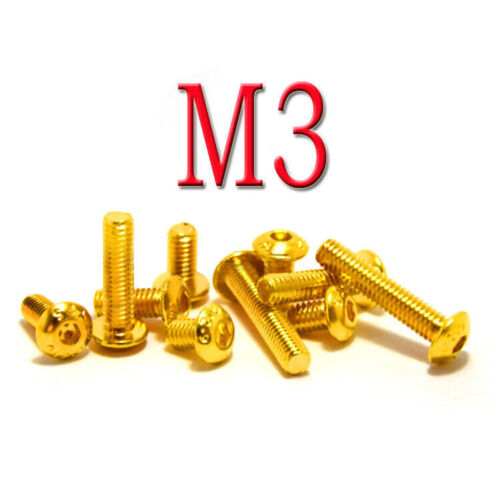 M3 Button Head Socket Cap Screws Allen Bolt