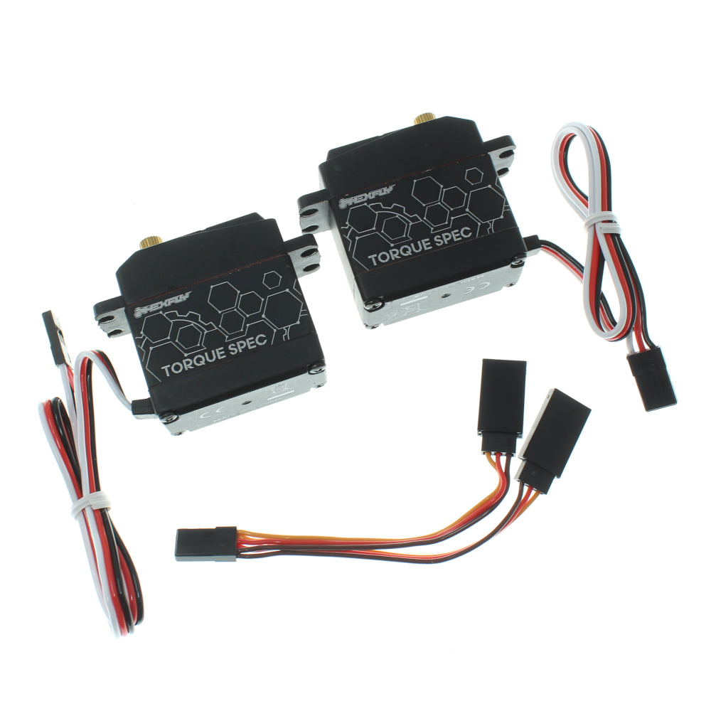 Hexfly Torque Spec Servo 2 pack W/ Y-Harness (1set)